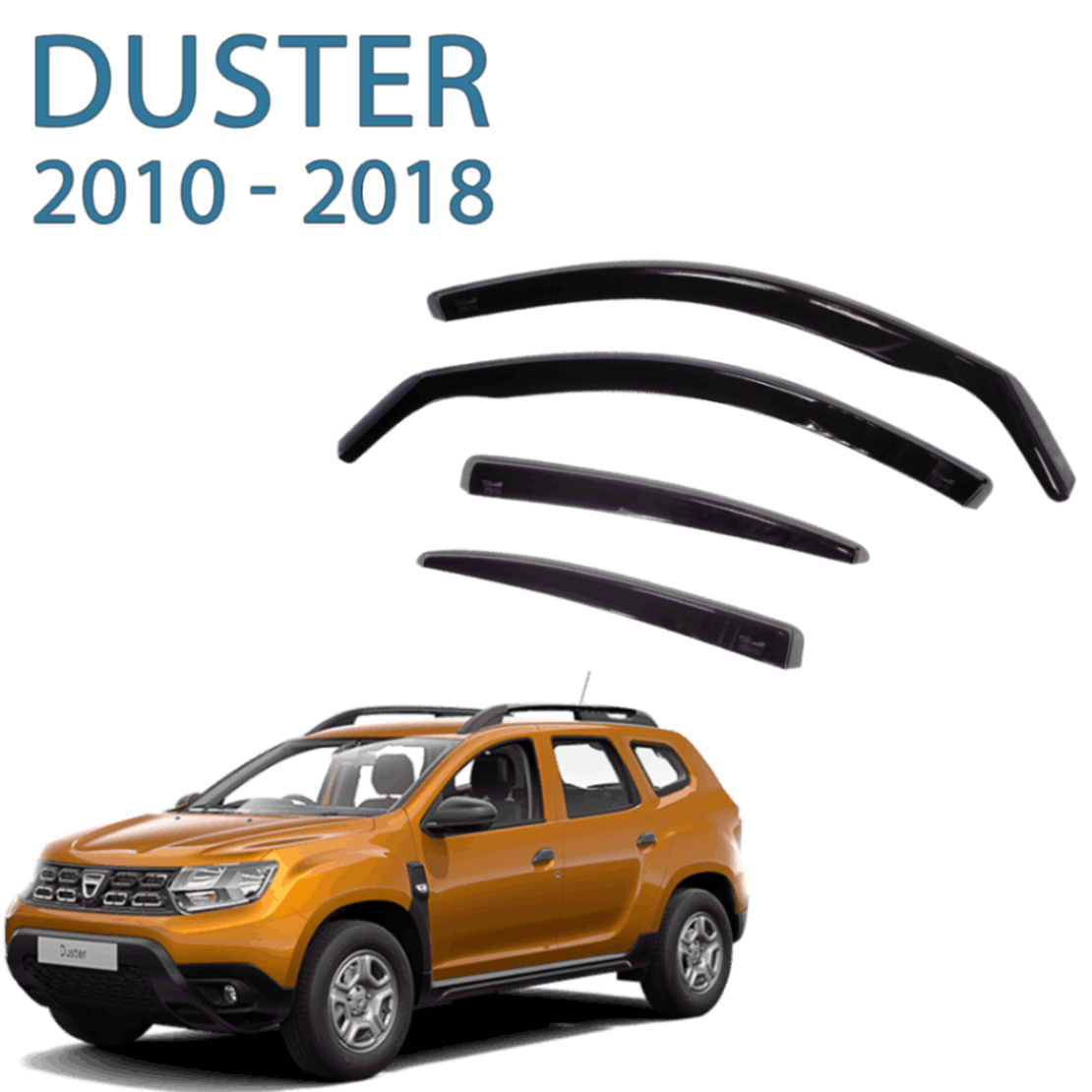 מגני רוח בהשחלה מבית HEKO עבור דאצ'יה דאסטר 2010-2018