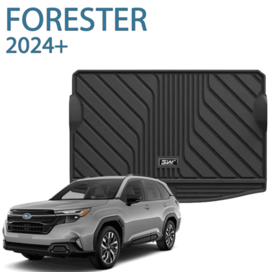 שטיח תא מטען 3W לסובארו פורסטר 2024 ומעלה