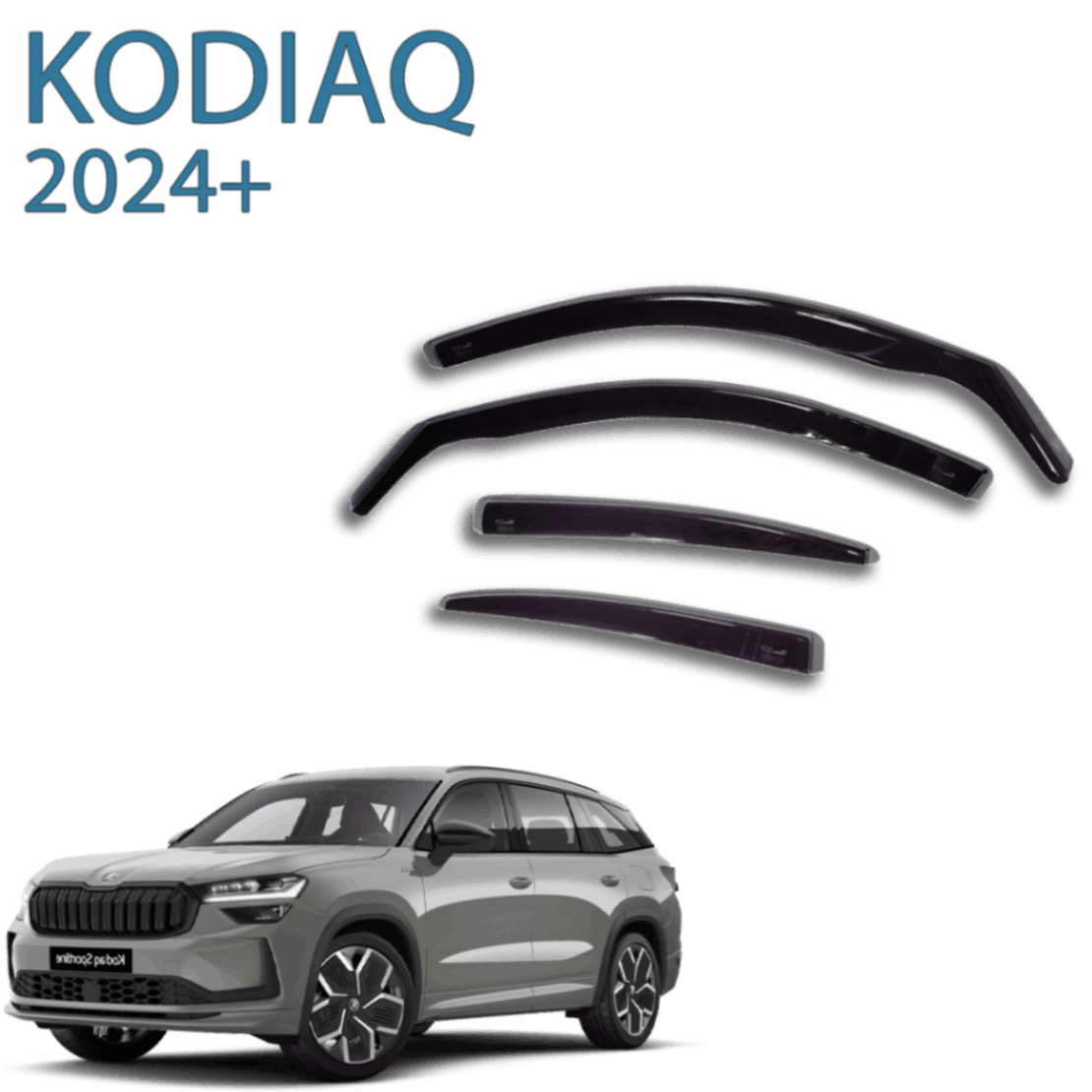 מגני רוח בהשחלה HEKO עבור קודיאק 2024 ומעלה