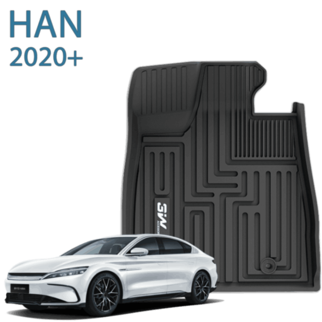 שטיחי 3W עבור BYD HAN משנת 2020+