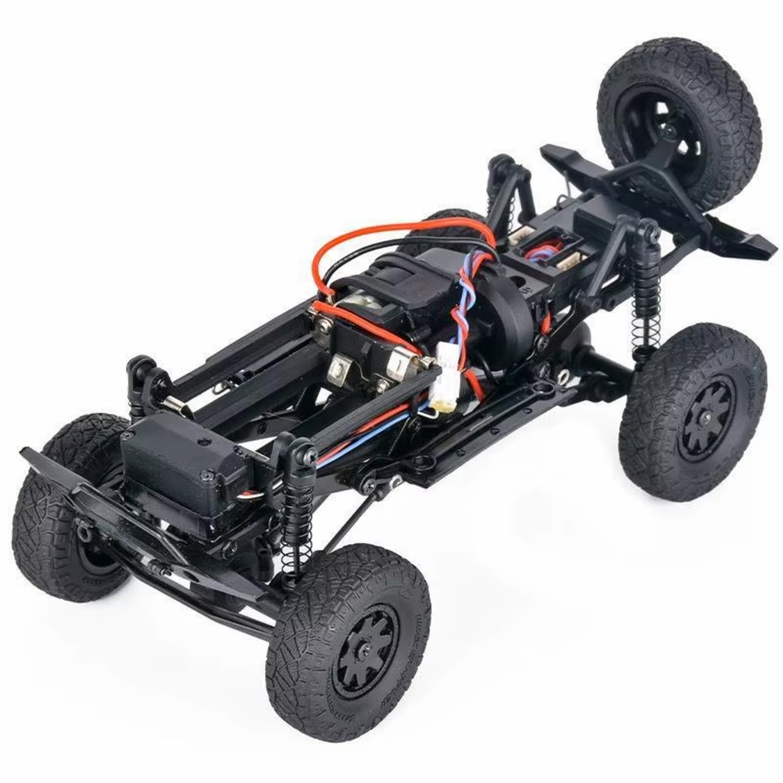 מכונית זחלן 1/24 MINI-Z 4X4 Rc Crawler RTR צהוב