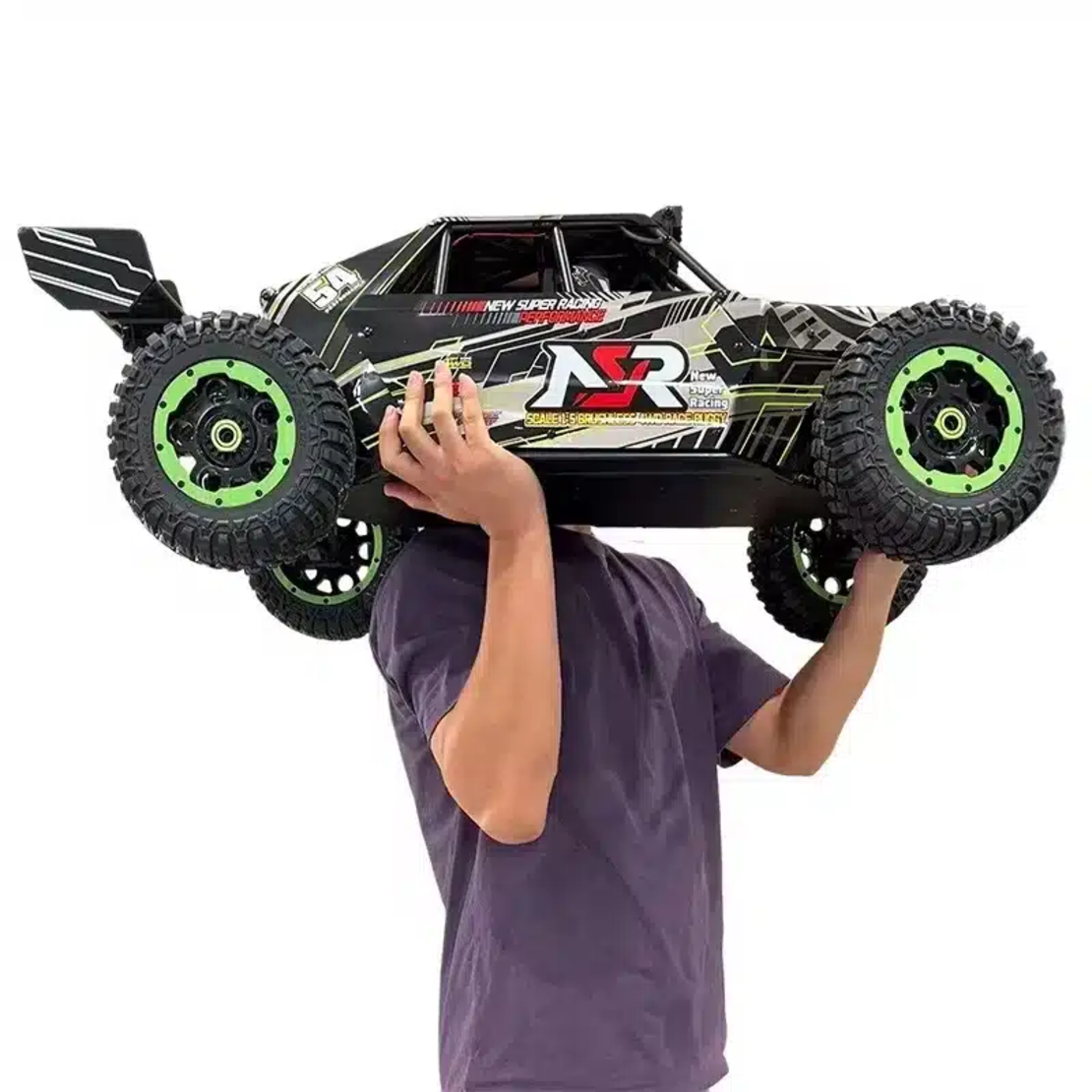 מכונית באשינג – NSR 5XL-E 6S / 8S RC Car Brushless 4WD RTR 1/5 Off-Road Desert Truck Buggy Racing