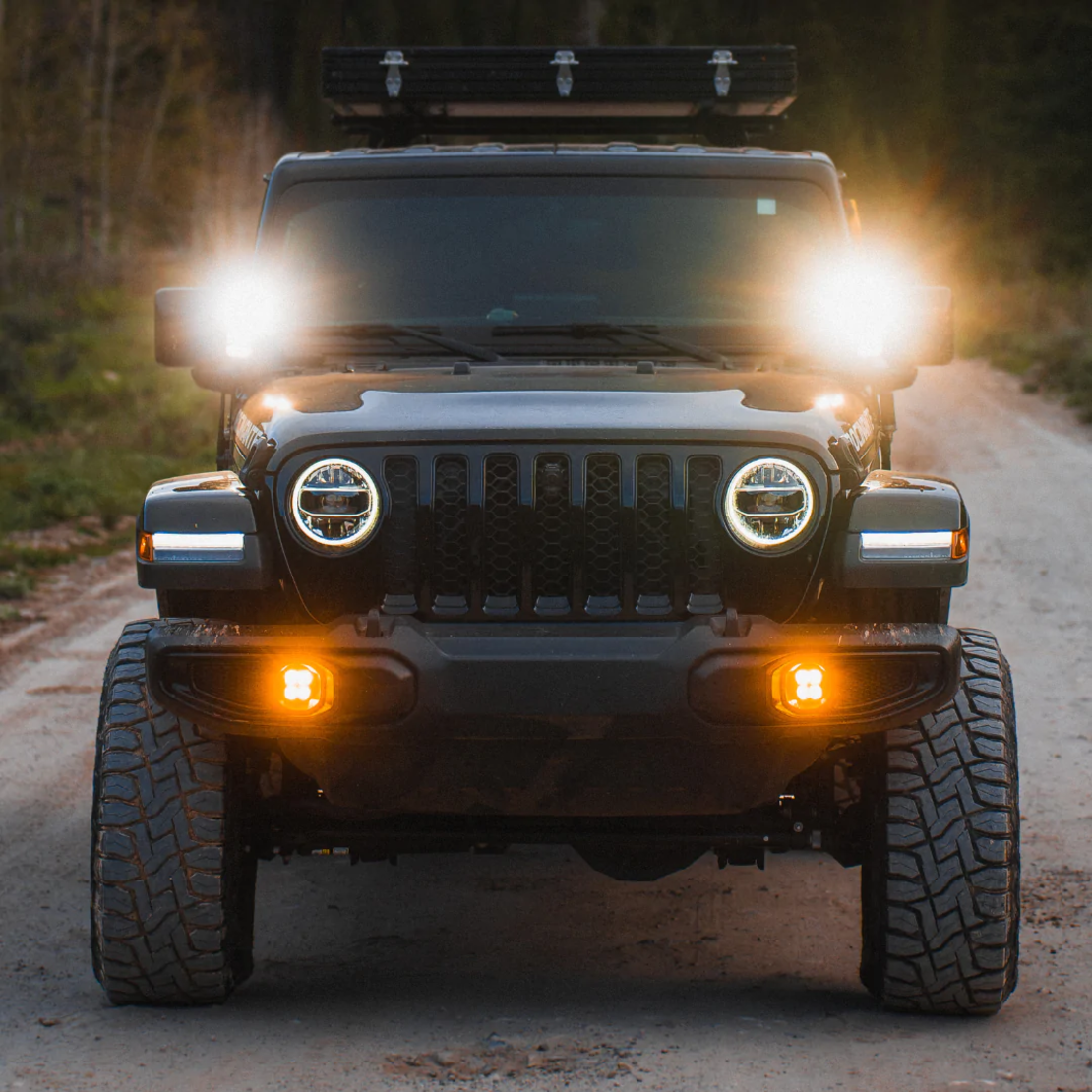 פנסי לד תואם מקור רוביקון ל JLרנגלר JEEP מעל 2019+