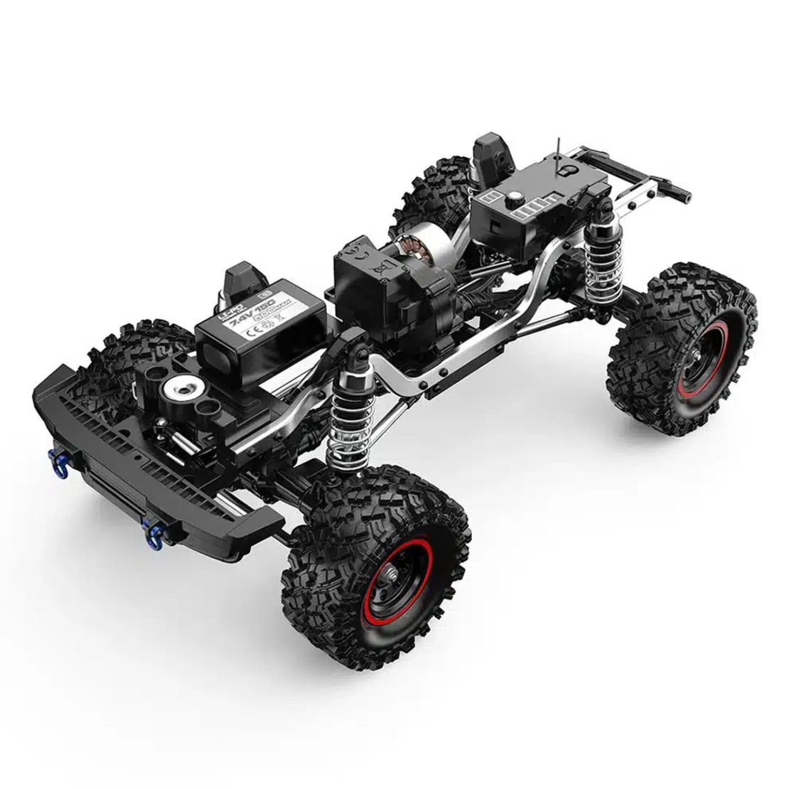 מכונית זחלן ברונקו – MJX H18P Ford Bronco Brushless 1:18th Scale Crawler 2S LiPo