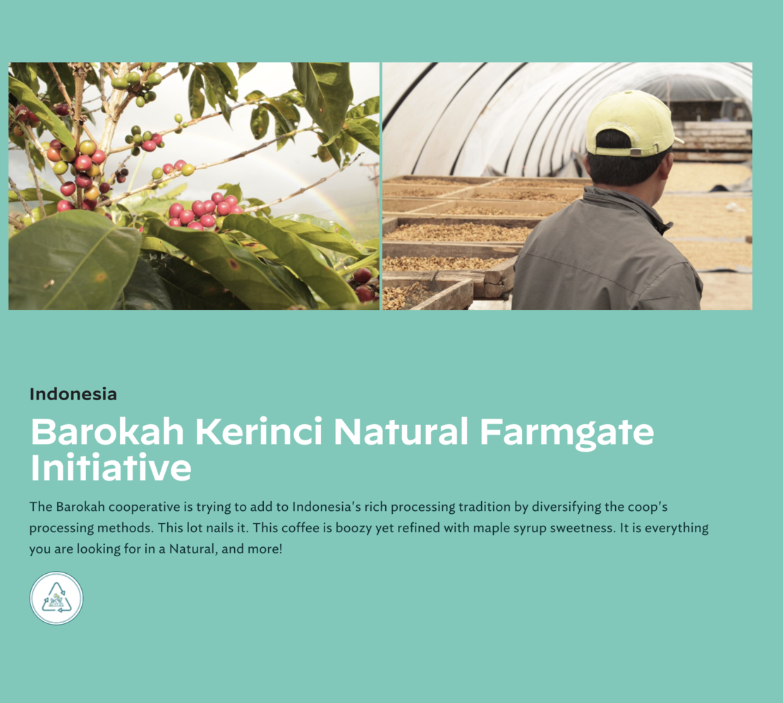 Kerinci Barokah Bersama natural Farmgate Initiative
