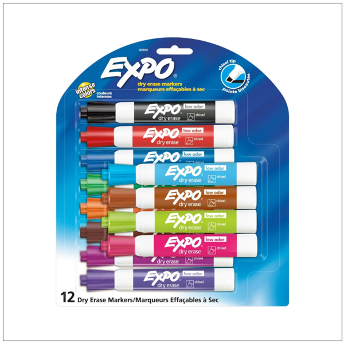 סט טושים ללוח מחיק  1/12 אקספו EXPO