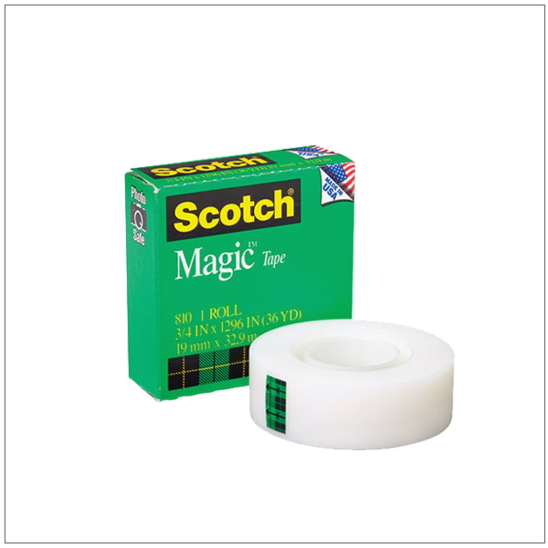 סלוטייפ לא מצטלם  3M SCOTCH 810