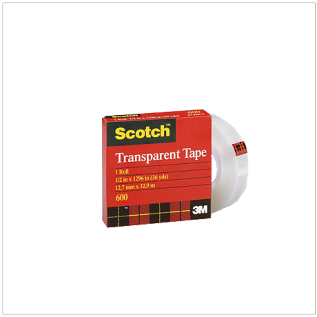 סלוטייפ מבריק  3M SCOTCH 600