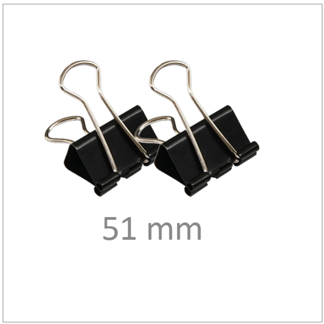 לחצן שחור מתקפל 51 מ'מ 12 י