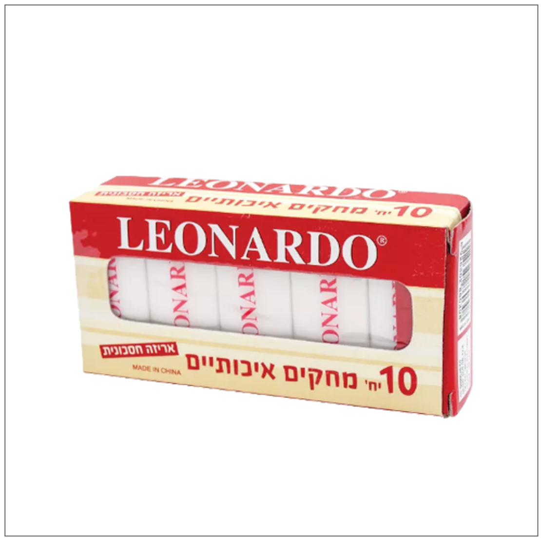 מארז מחקים לאונרדו 1/10
