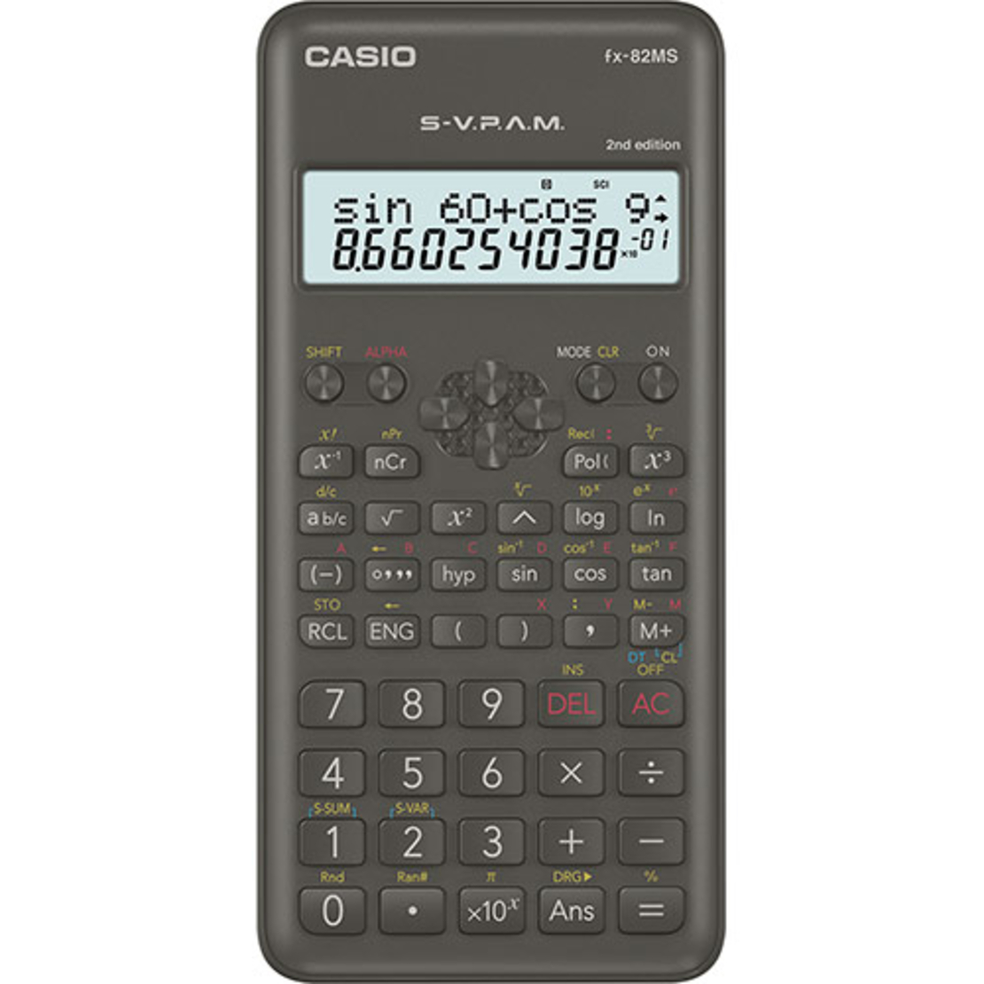 מחשבון מדעי קסיו CASIO FX-82MS