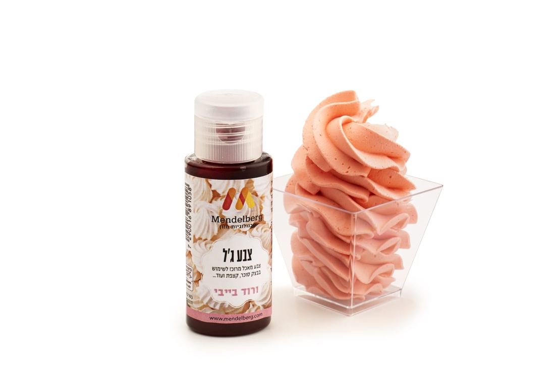 צבעי ג'ל - ורוד בייבי