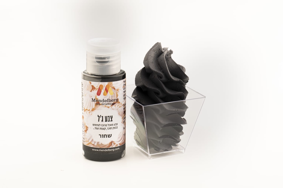 צבעי ג'ל - שחור