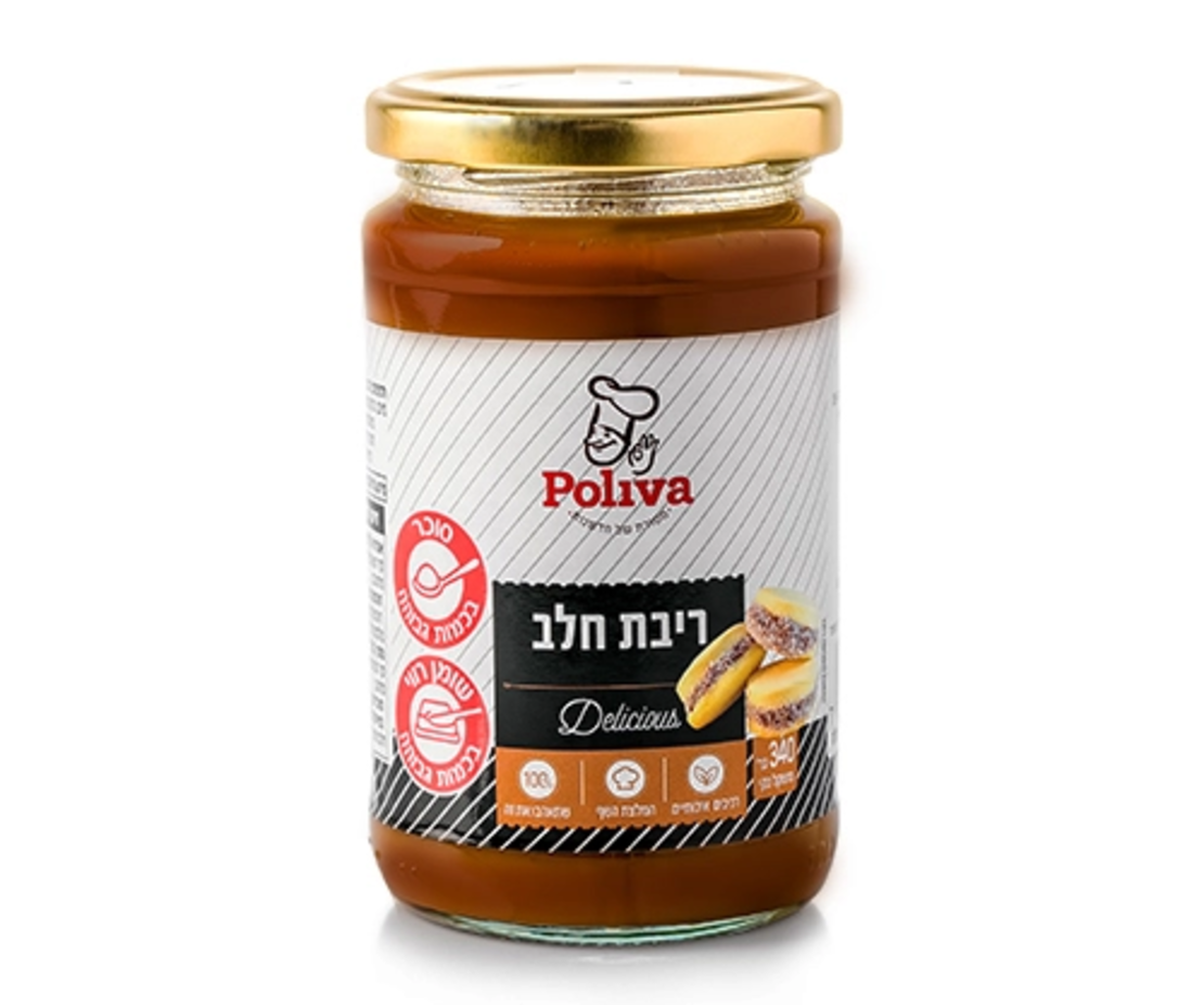 ריבת חלב חלבית 340 גרם