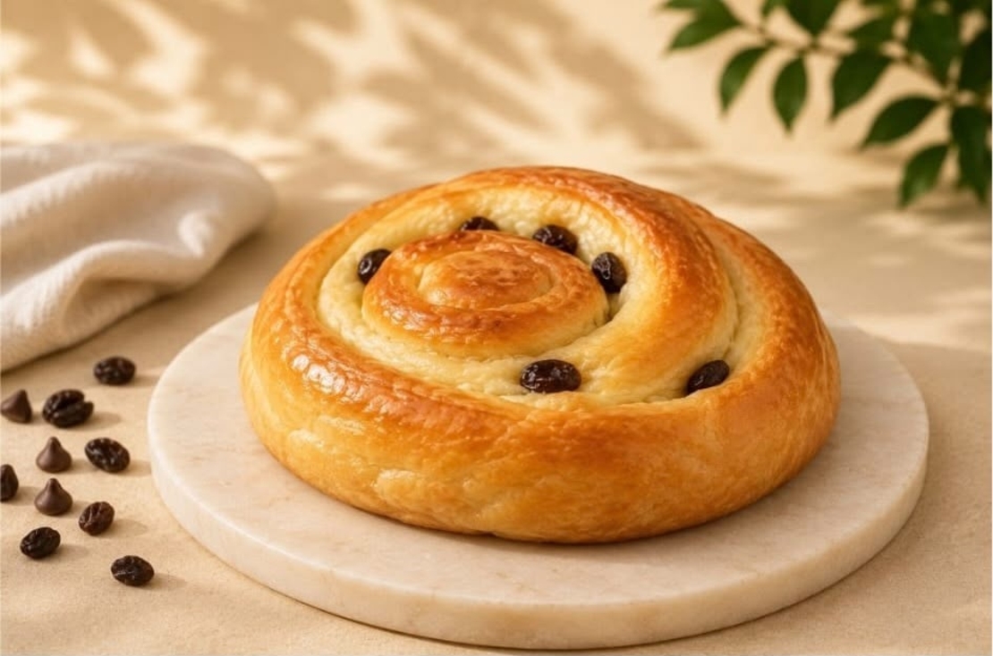 מאפה דניש וניל קפוא - 1 ק