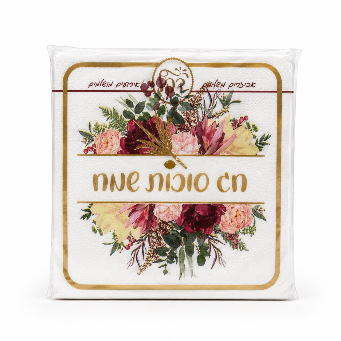 מפיות נייר | סוכות פרחוני