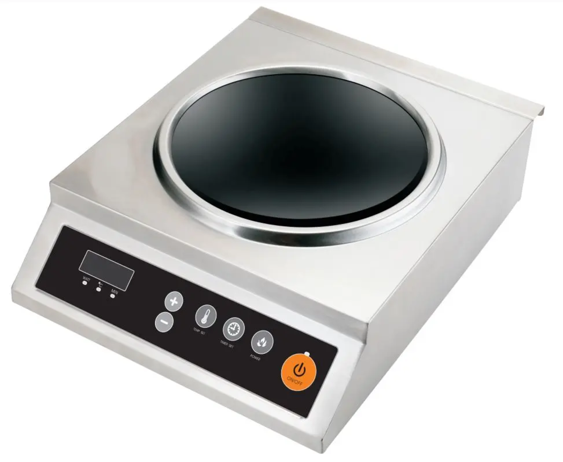 כיריים אינדוקציה ווק - חד פאזי