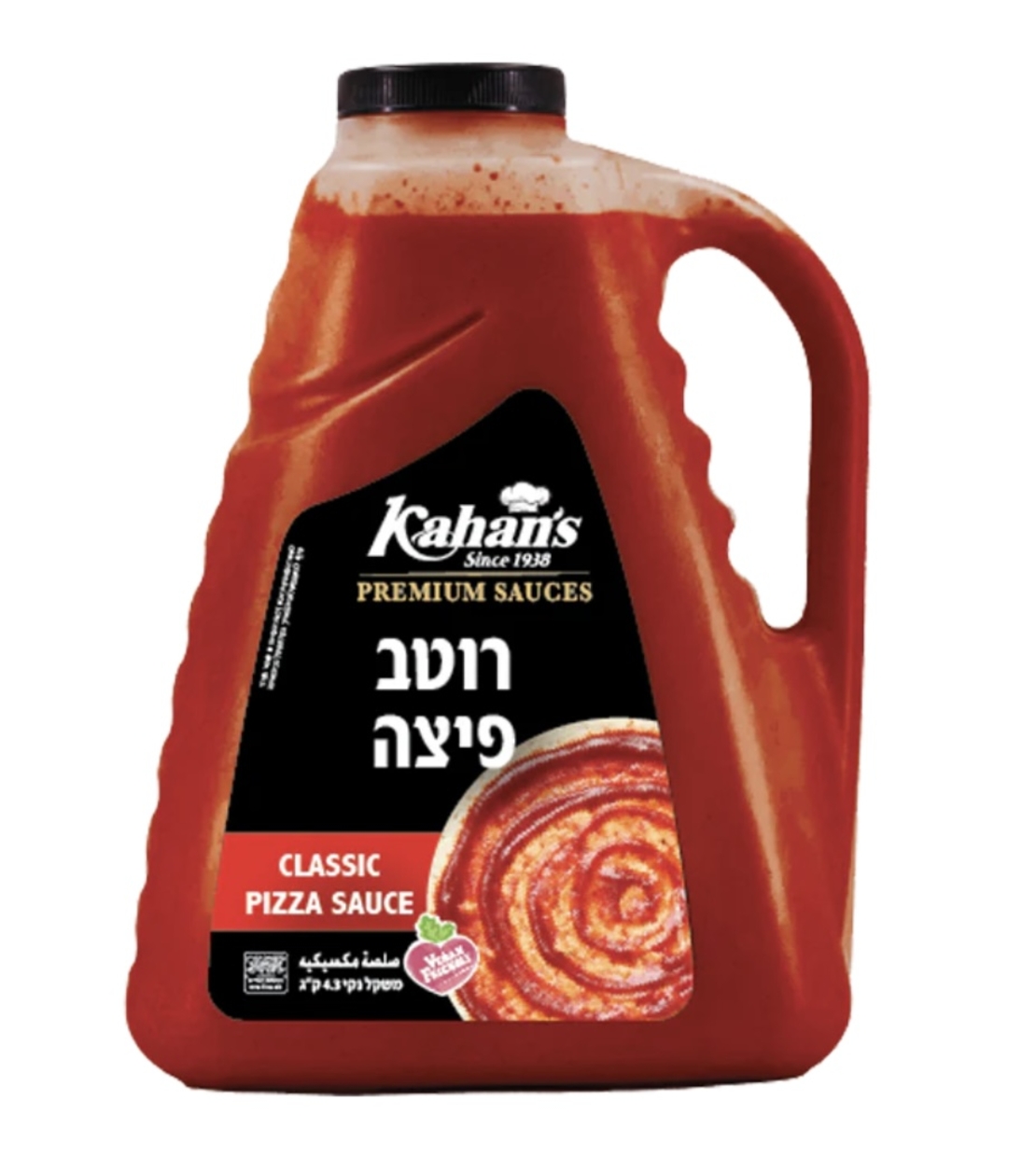 רוטב פיצה קלאסי 4 ק