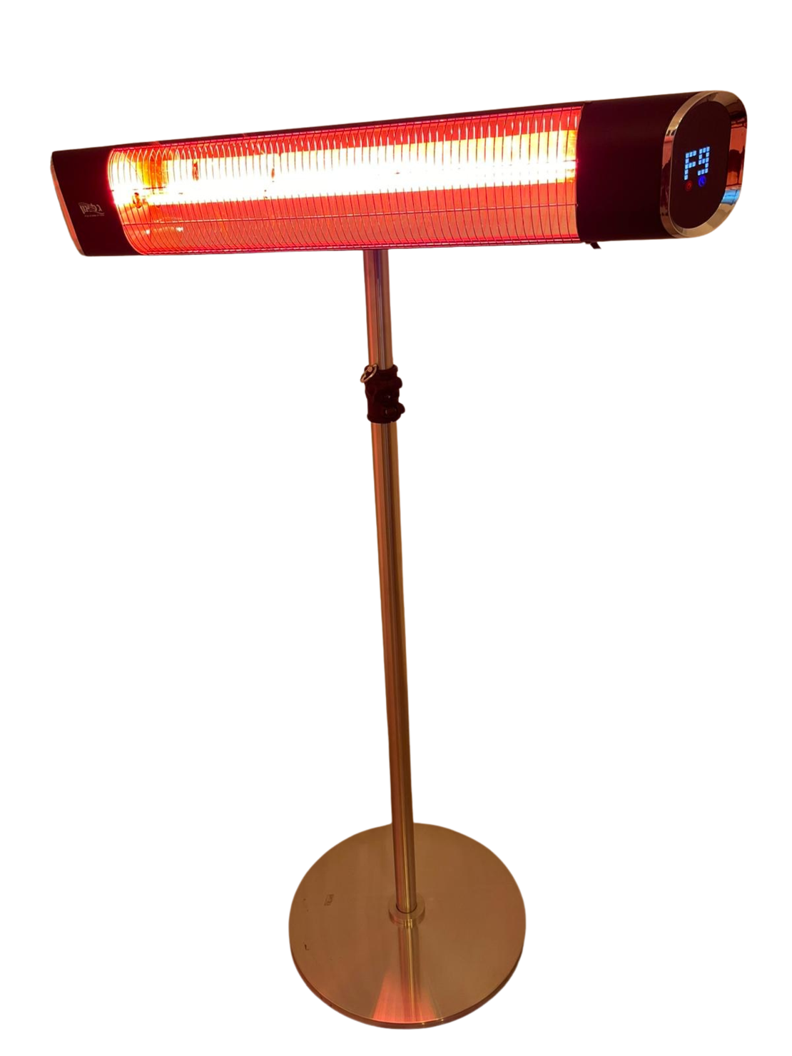 מקרן חום אינפרא אדום למסעדות + סטנד נירוסטה