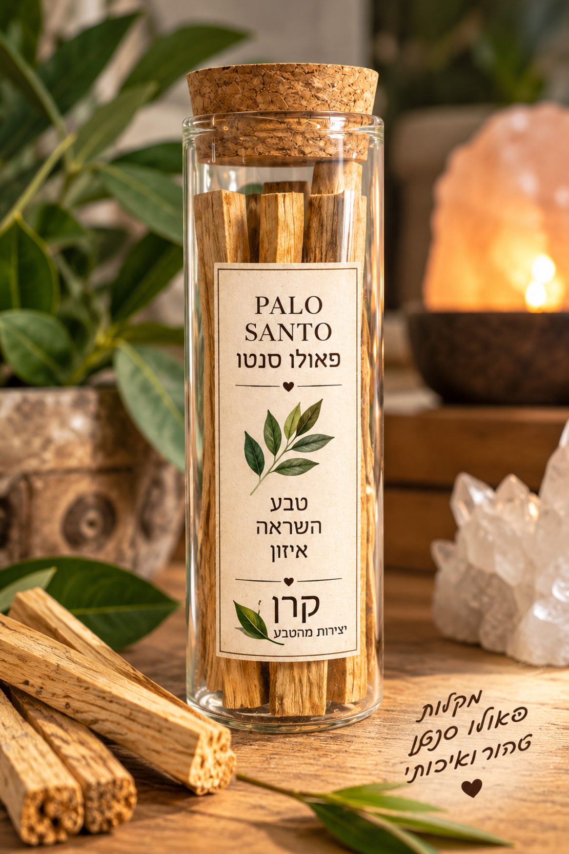 מבחנת פאולו סנטו – 5 מקלות לטיהור, השראה ואיזון