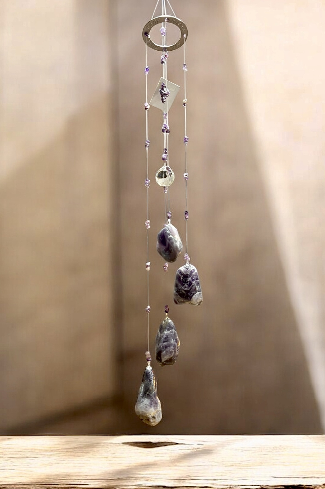 מובייל קריסטל אמטיסט גדול