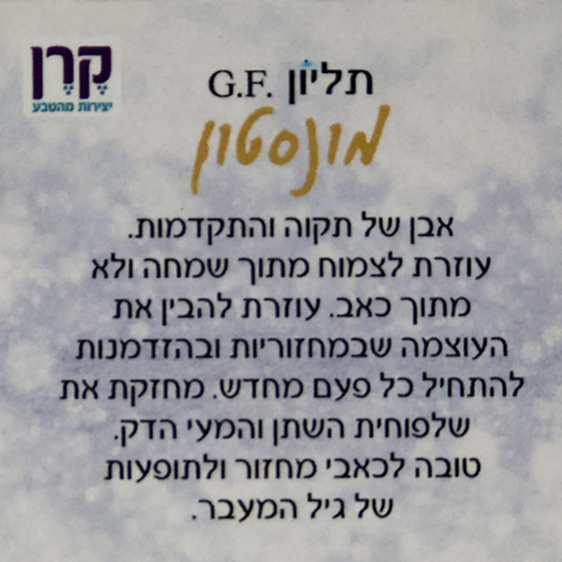 שרשרת עם תליון קריסטל מונסטון