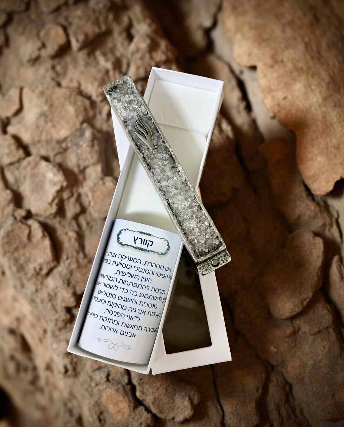 בתי מזוזה מאבני קריסטל