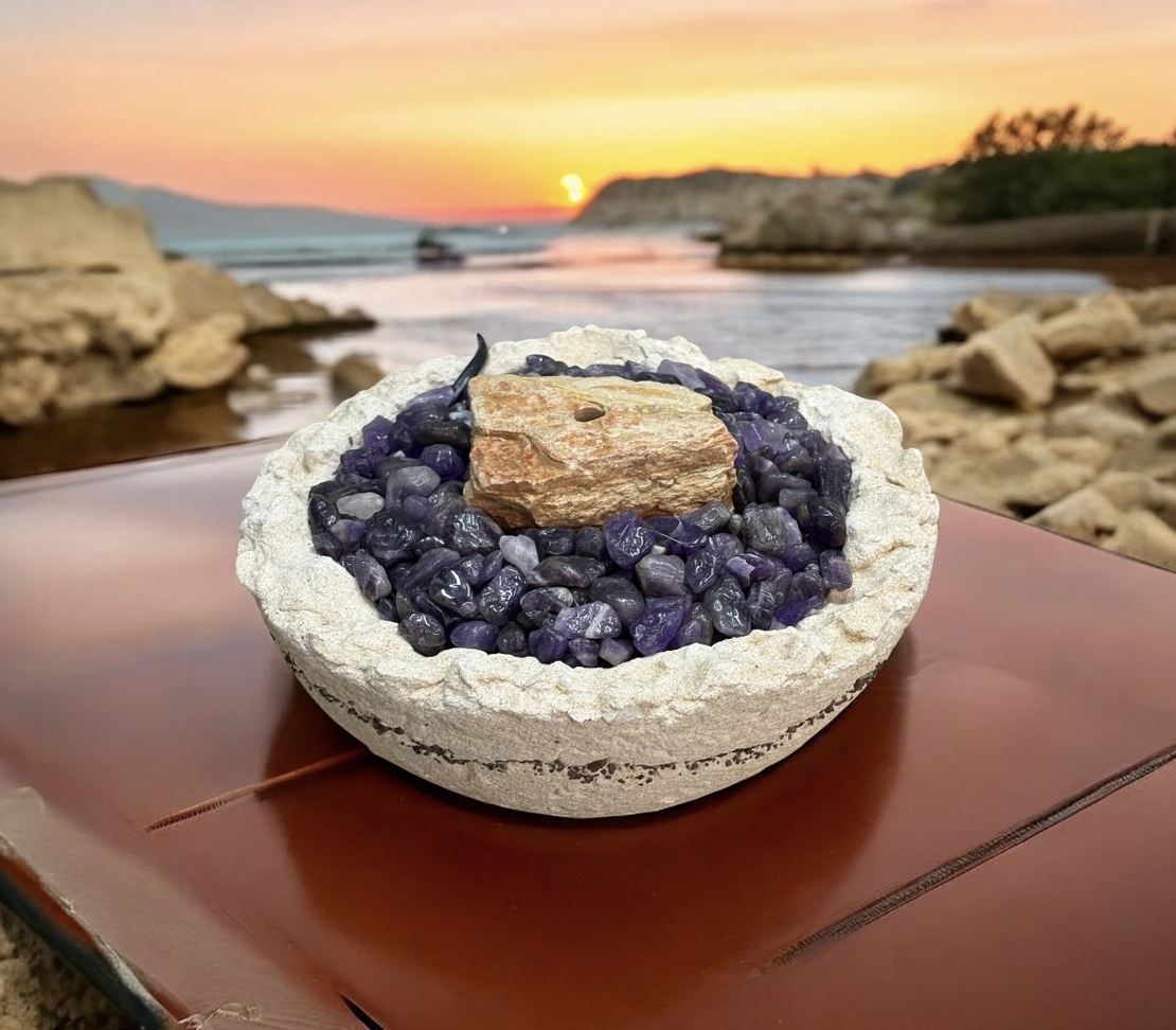 מזרקה בינונית אמטיסט