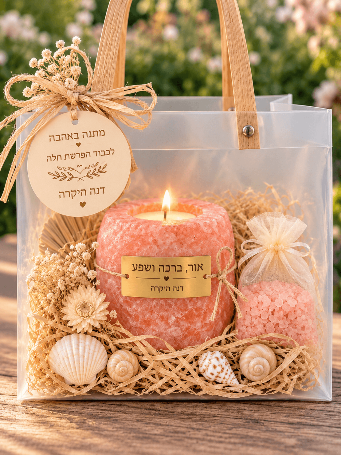 מארז מתנה להפרשת חלה – אור, ברכה ושפע
