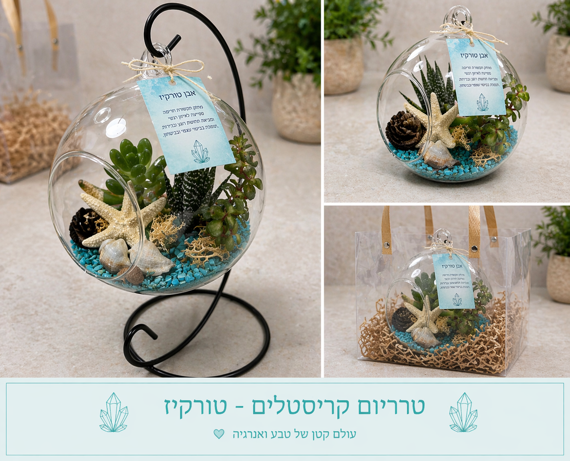 טרריום - עולם קטן של טבע, עיצוב ואנרגיה