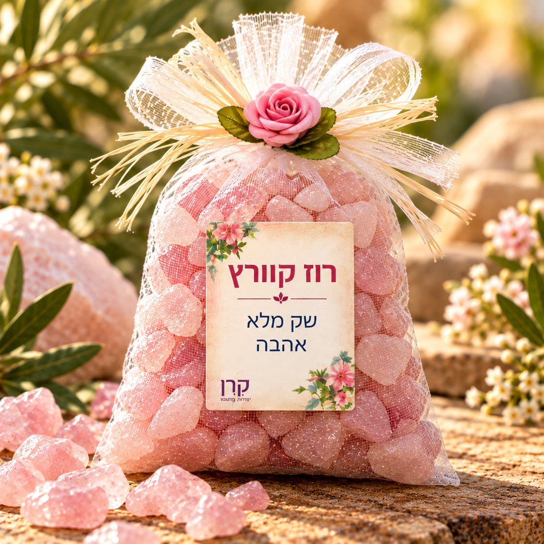 שק אבנים מלא בכל טוב