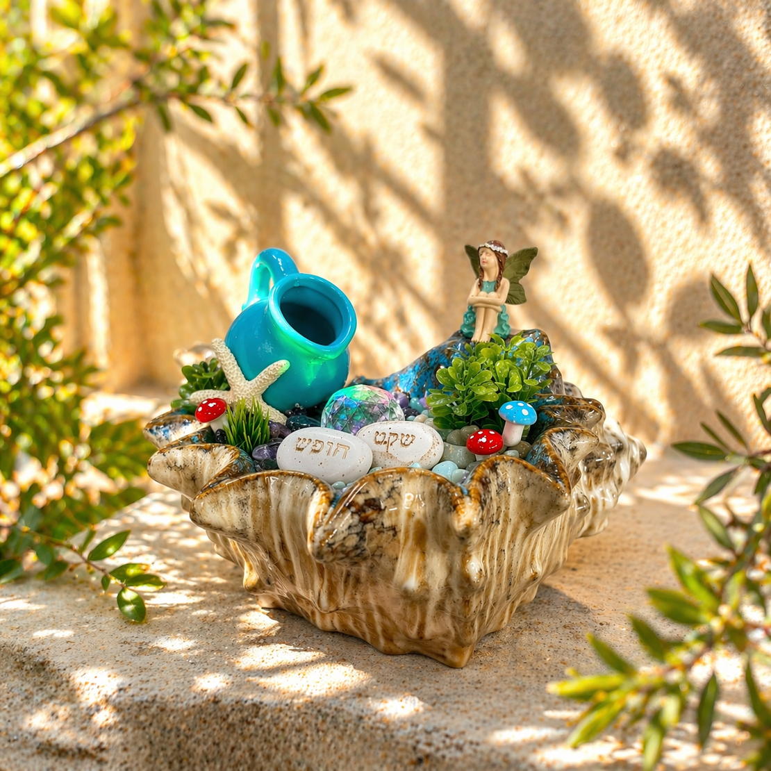 מזרקת קונכיה אמזונייט