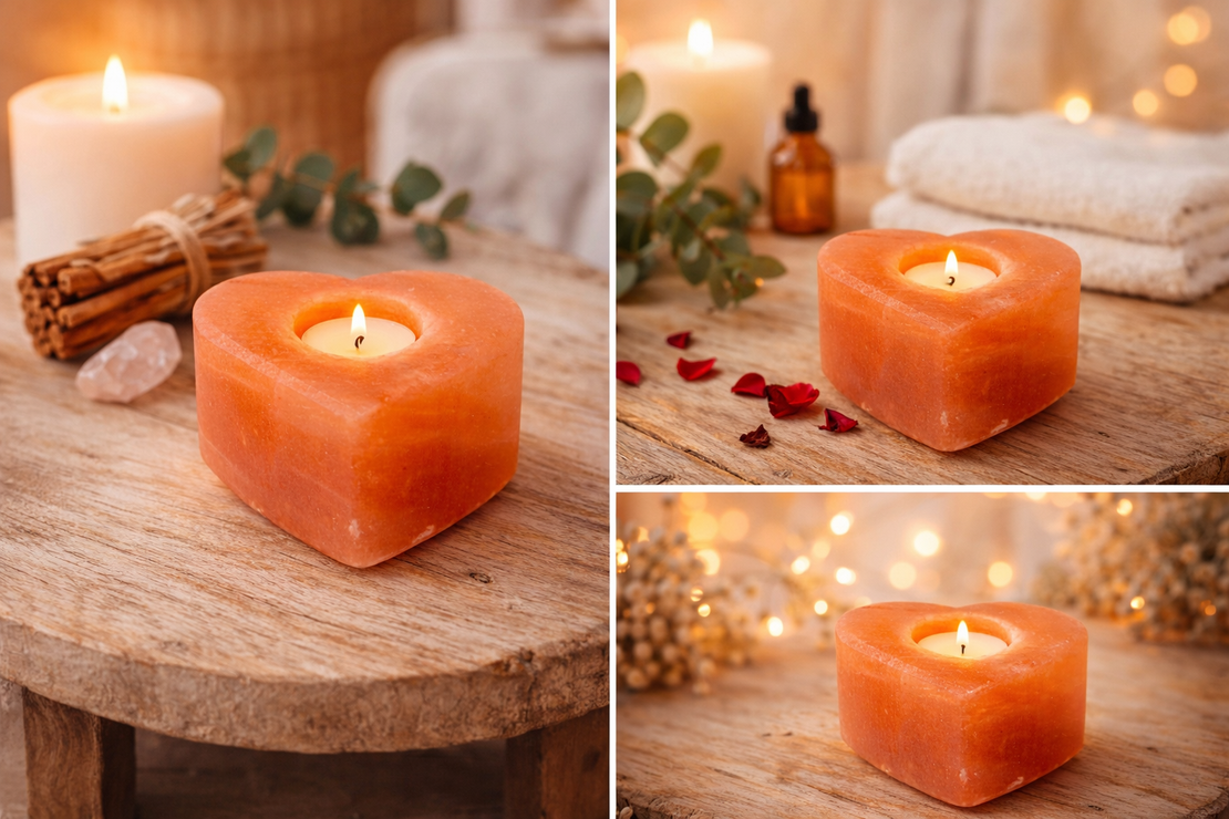 פמוט מלח לב