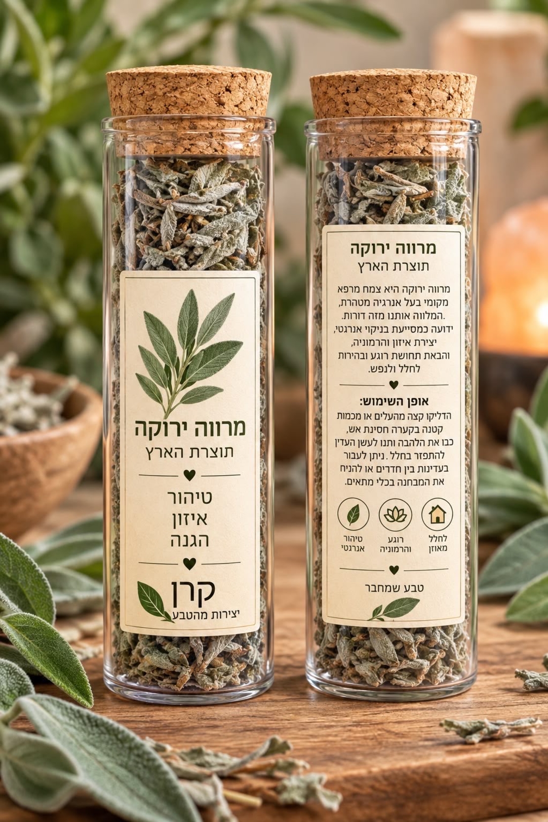 מבחנת מרווה ירוקה תוצרת הארץ