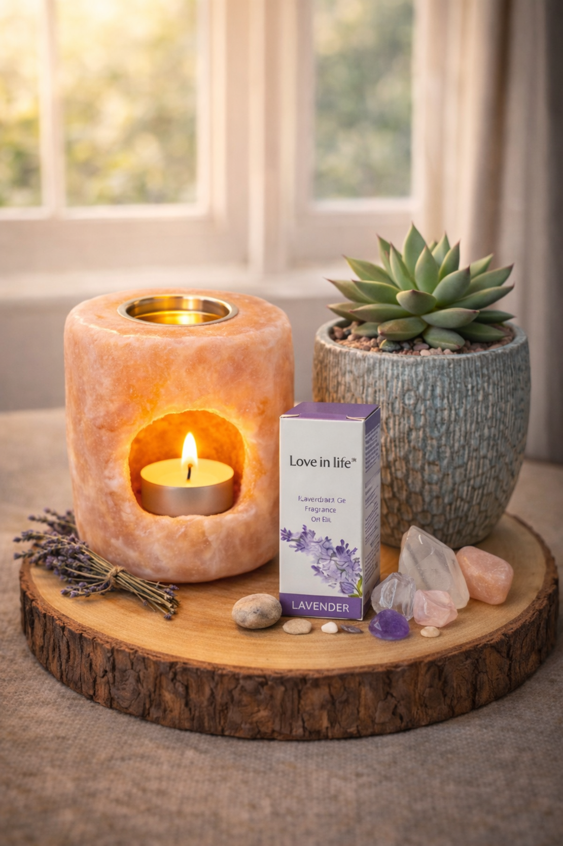 מרחב של שקט וצמחיה