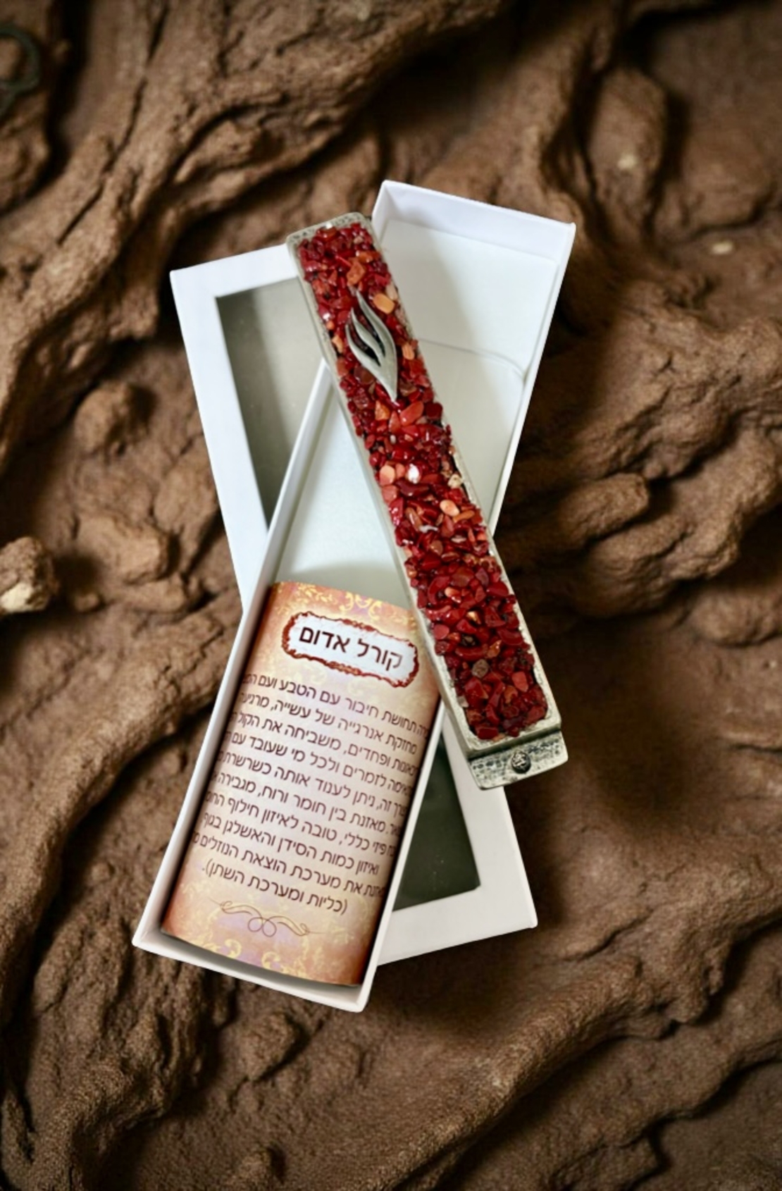 בתי מזוזה מאבני קריסטל