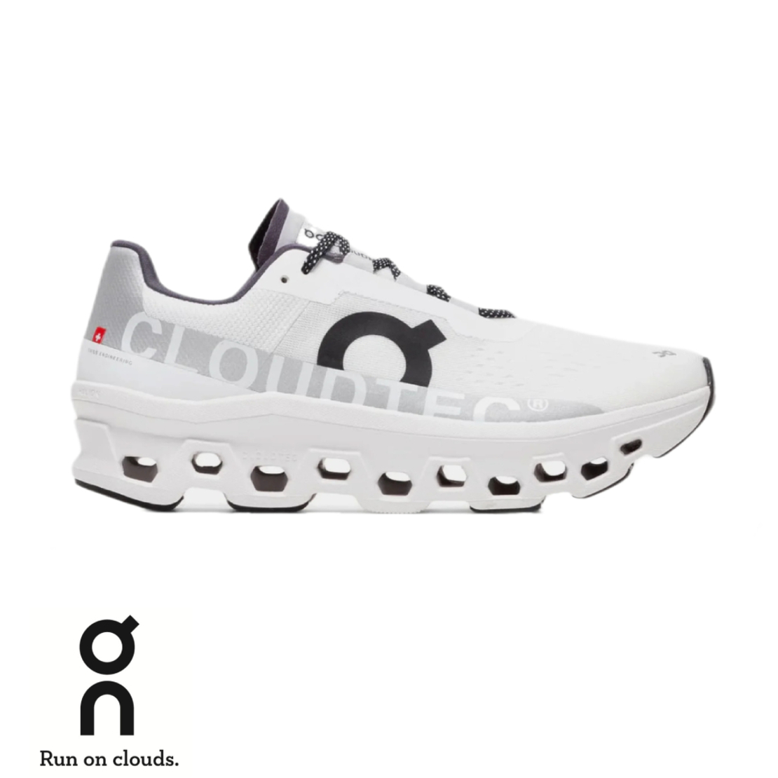 ON CLOUDMONSTER LIMITED EDITION און קלאוד נשים לבן יהלום