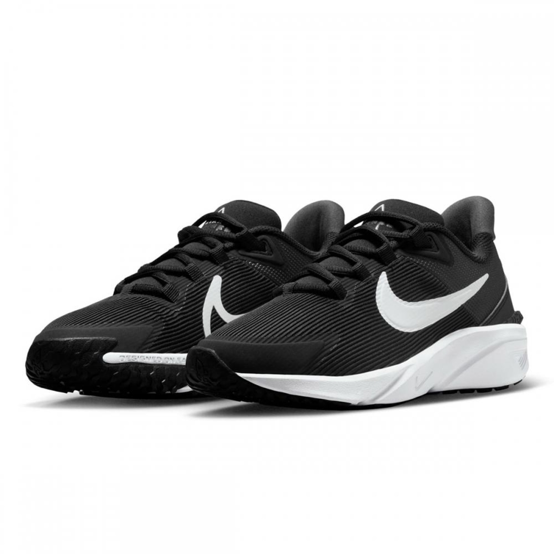 NIKE STAR RUNNER נייקי נוער שחור לבן