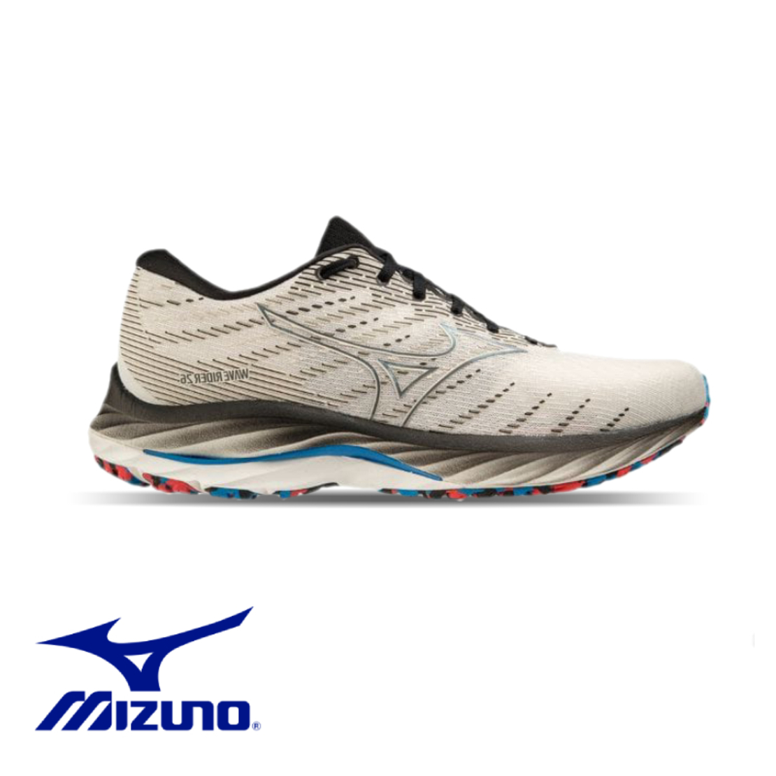 MIZUNO WAVE RIDER 26 מיזונו גברים לבן