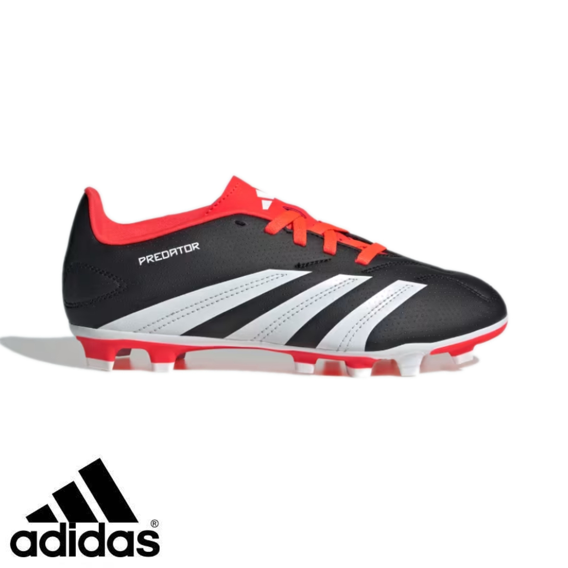 ADIDAS PREDATOR אדידס כדורגל ילדים שחור לבן אדום