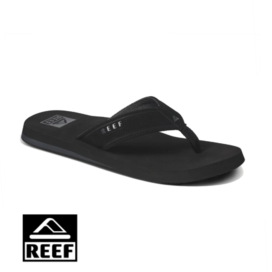 REEF The Layback Black כפכפי ריף לגברים שחור