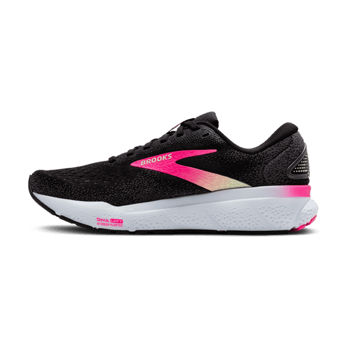 BROOKS GHOST 16 WIDE ברוקס נשים שחור ורוד