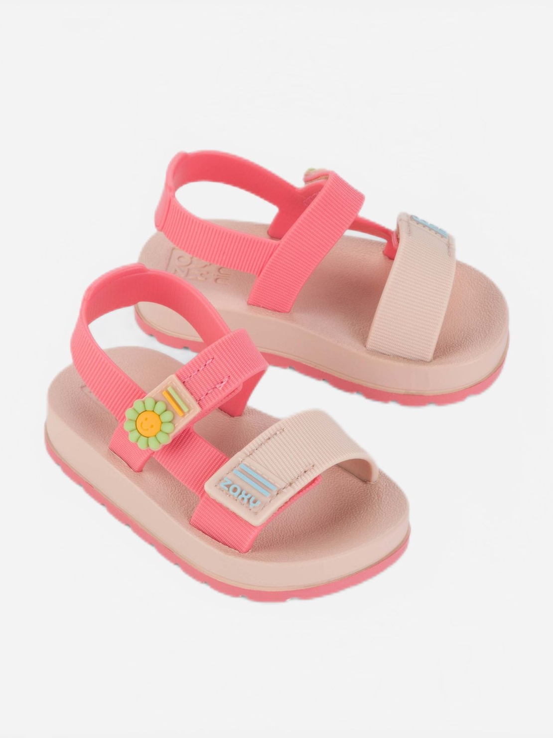 סנדלי גומי לתינוקות ZAXY זקסי -ורוד פרח