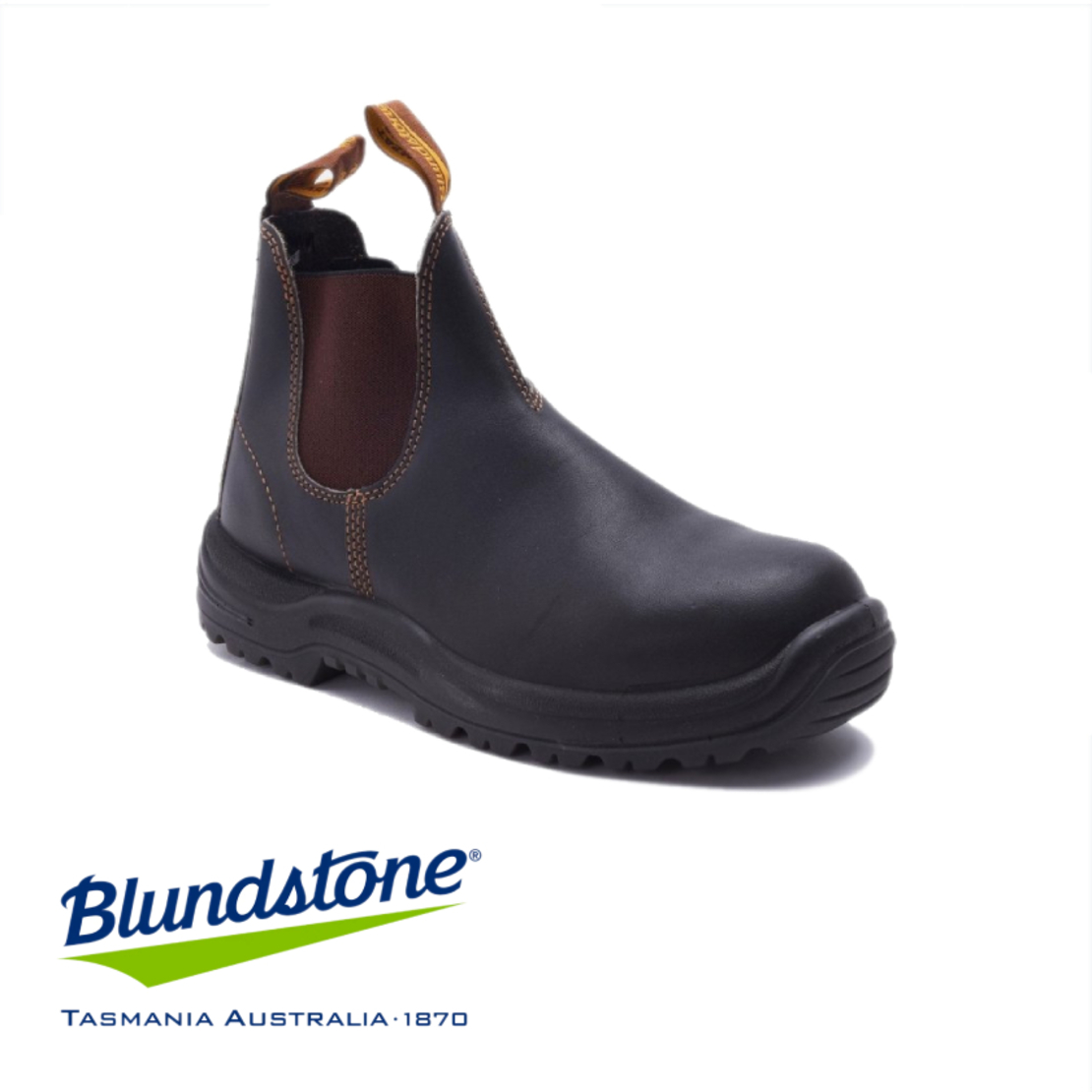 Blundstone 192 עם כיפת מגן חום כהה