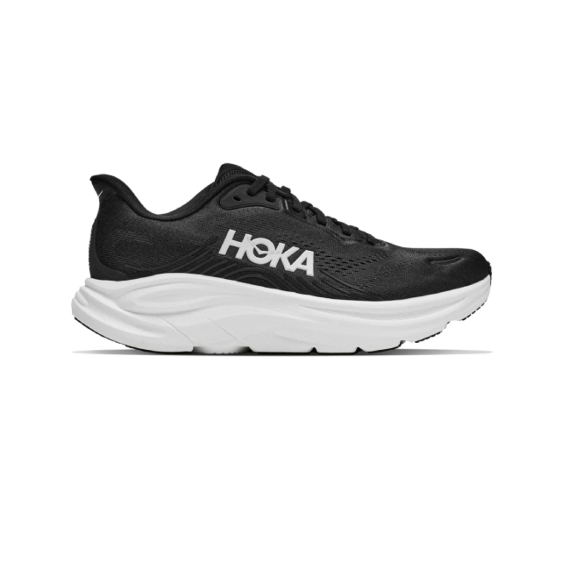 HOKA CLIFTON 11 2E הוקה גברים שחור לבן