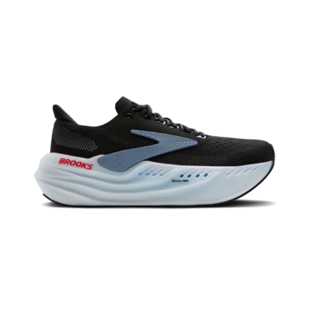 BROOKS GLYCERIN MAX ברוקס גברים שחור לבן כחול