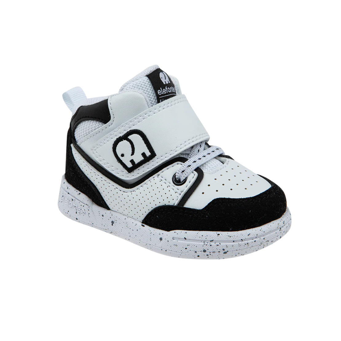 נעלי צעד ראשון SKATE אלפנטן שחור לבן
