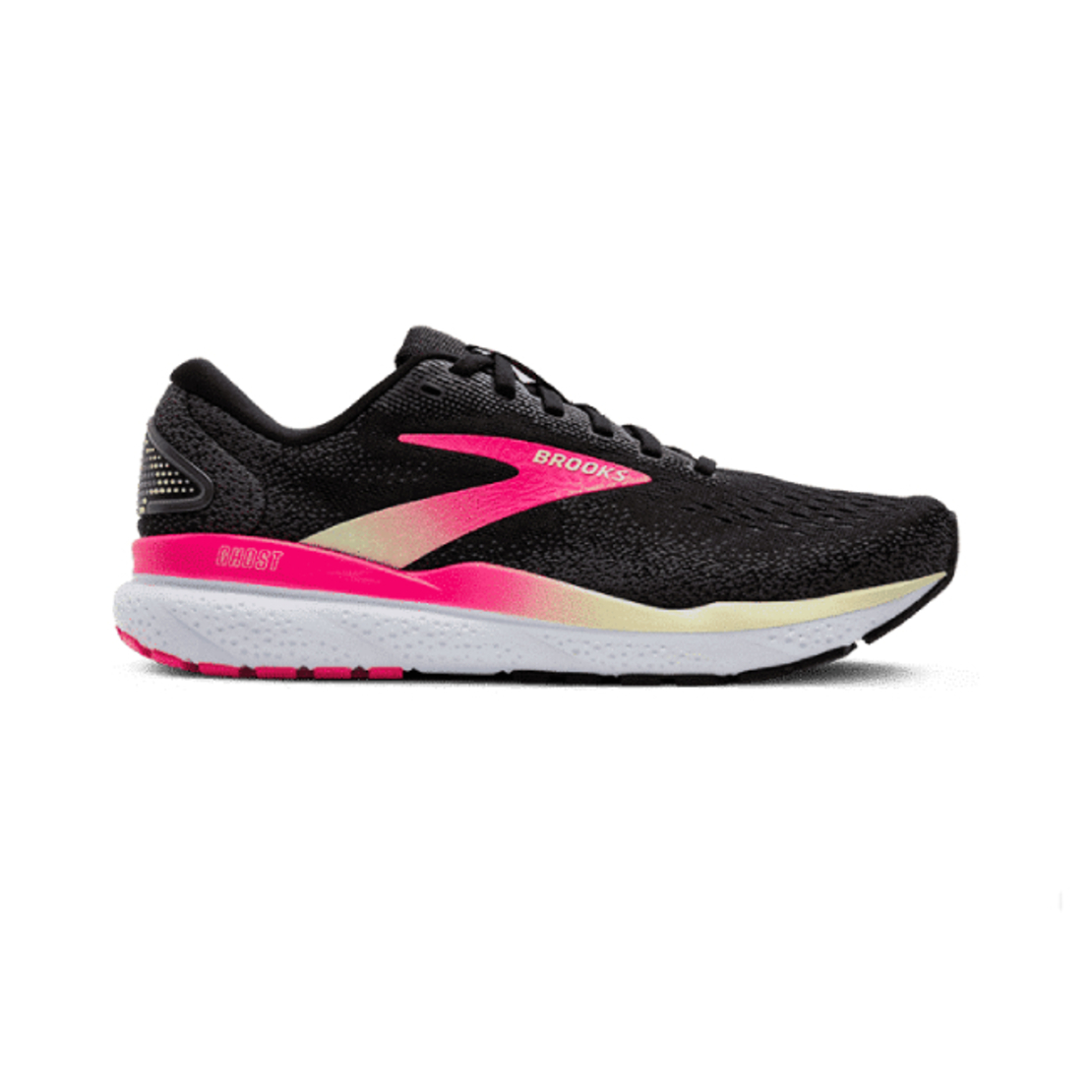 BROOKS GHOST 16 WIDE ברוקס נשים שחור ורוד