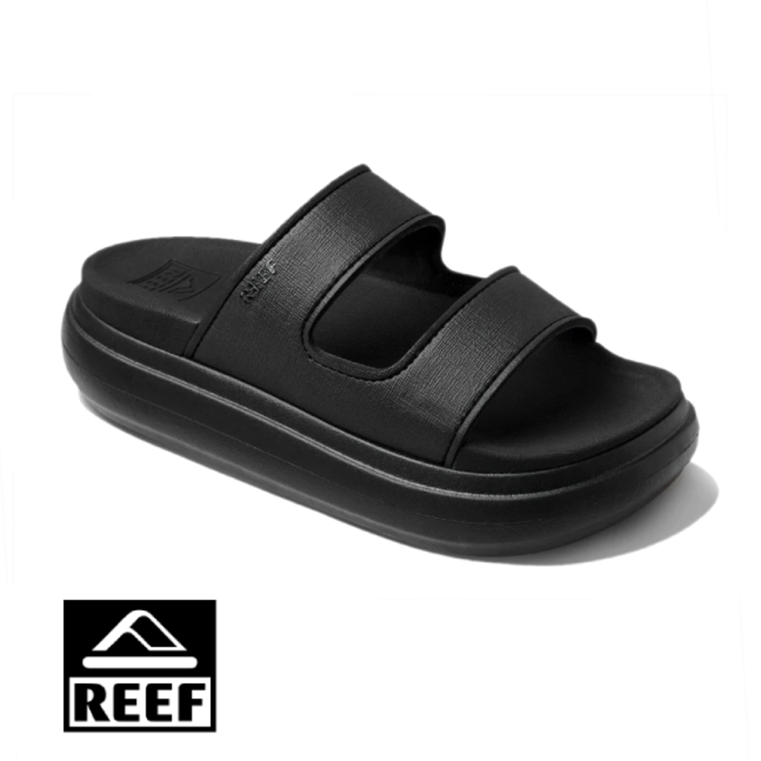 כפכפי נשים REEF CUSHION BONDI 2 BAR שחור