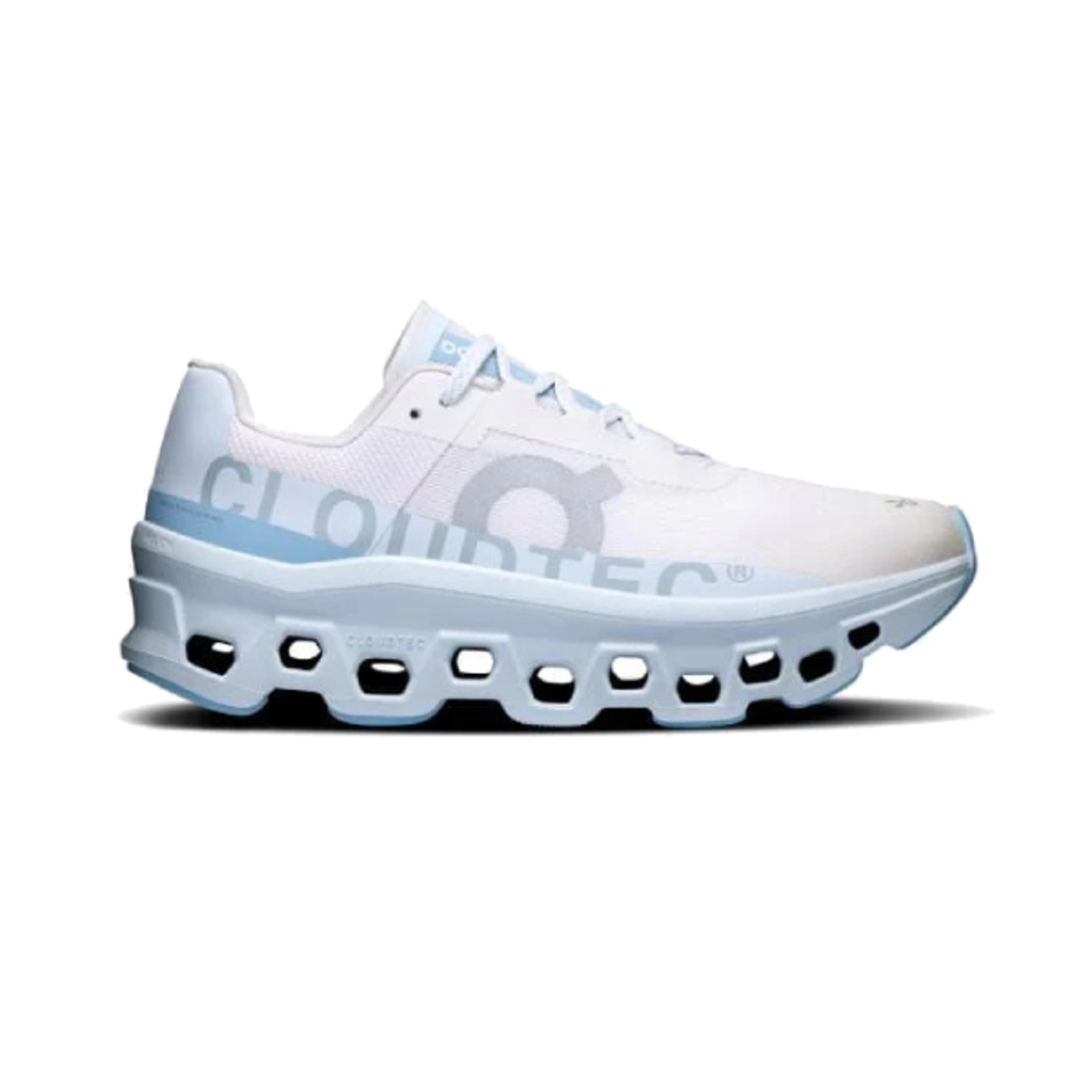 ON CLOUDMONSTER און קלאוד נשים לבן תכלת